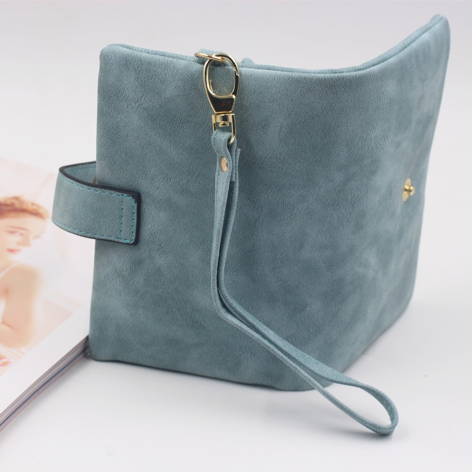 Petit Portefeuille en cuir À trois volets - Molinse