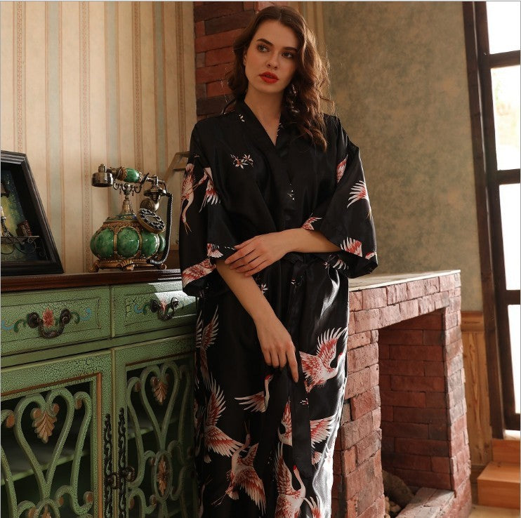 Ensemble Kimono en fausse soie - Molinse