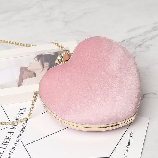 Pochette en forme de cœur - Molinse
