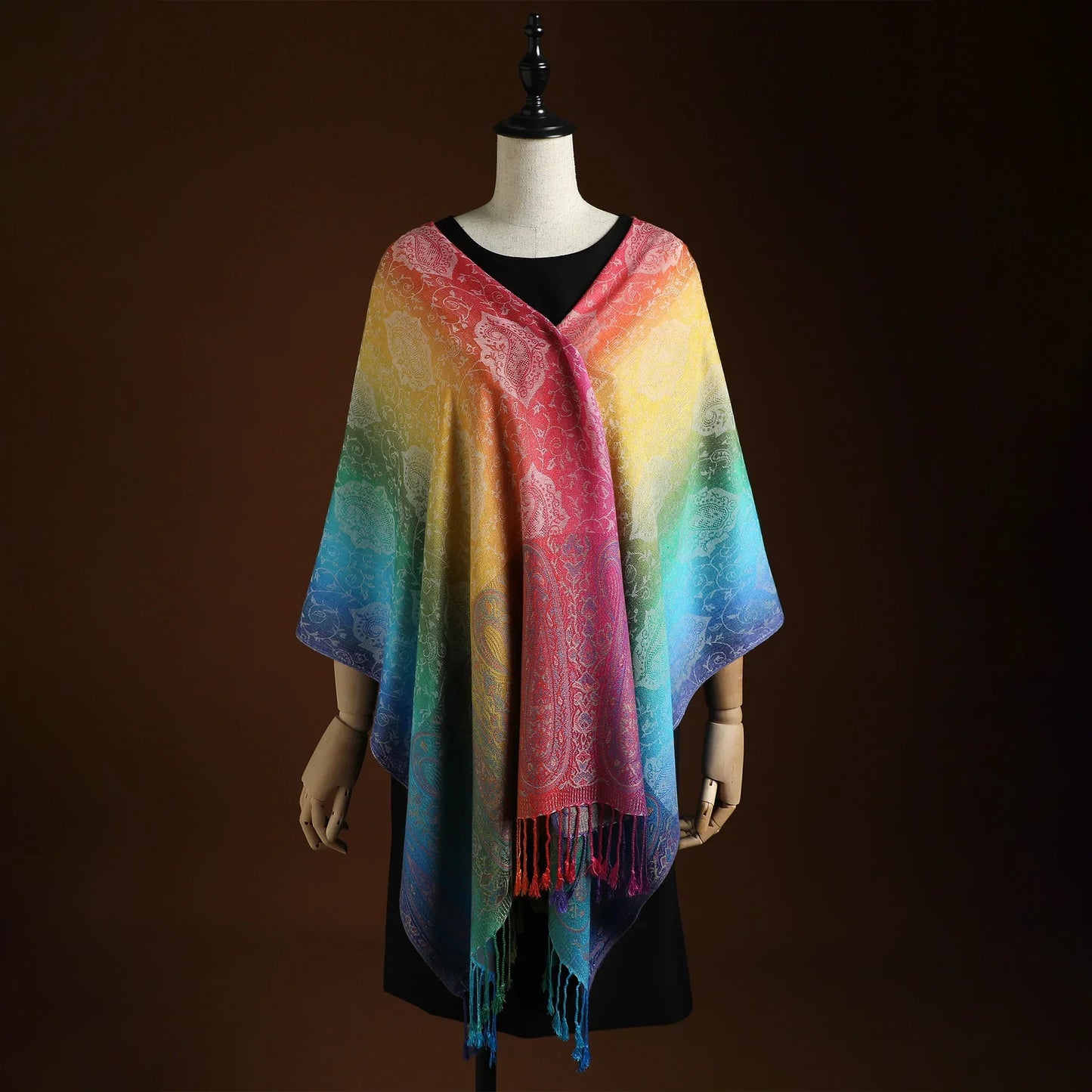 Châle Paisley de Style Bohème pour Femme - Molinse