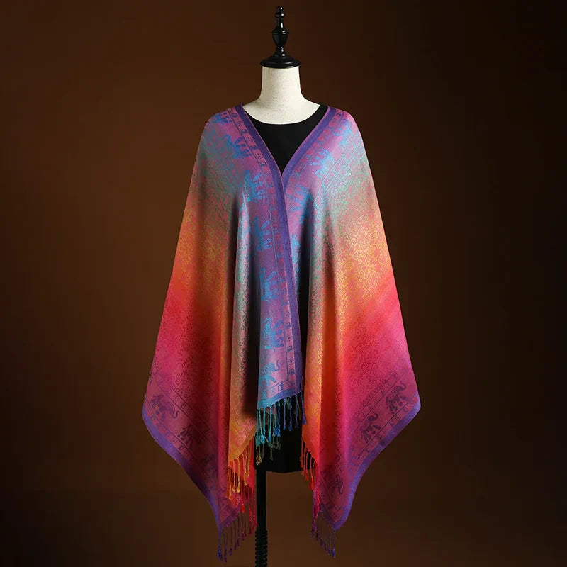 Châle Paisley de Style Bohème pour Femme - Molinse