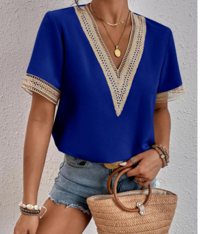 Blouse en Dentelle Chiffon - Molinse