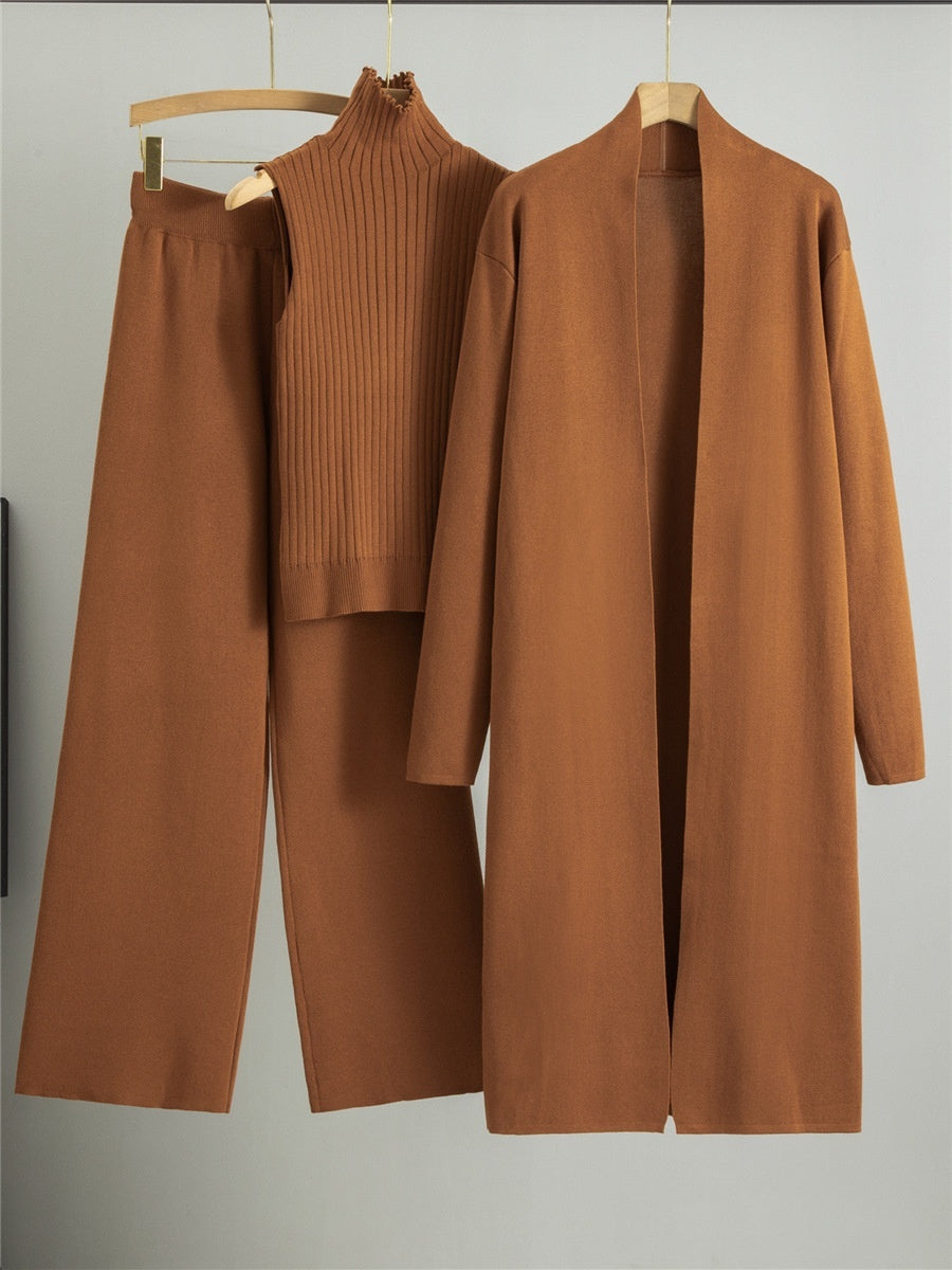 Amélie™ Ensemble Tricot Femme 3 Pièces Élégance et Confort - Molinse