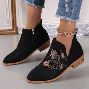 Bottes à talons bas - Confort et style au quotidien - Molinse
