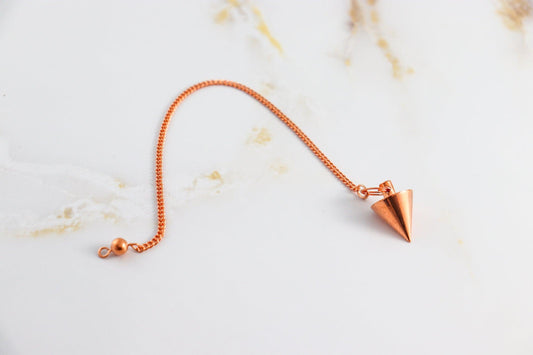 Cone Pendulum - Copper-plated brass