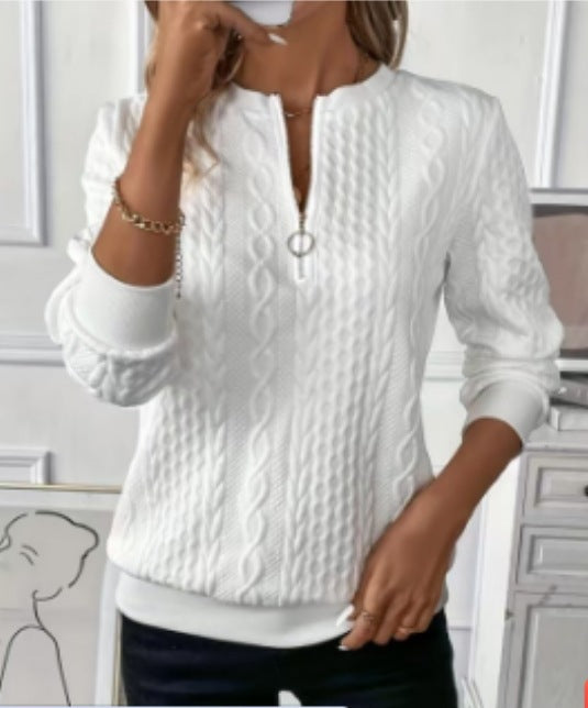 Mystique™  Elégant pull zippé - Molinse