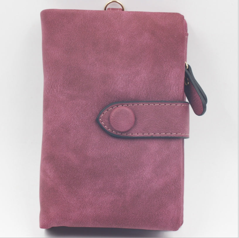 Petit Portefeuille en cuir À trois volets - Molinse