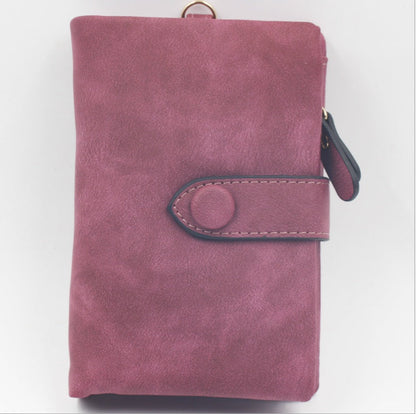 Petit Portefeuille en cuir À trois volets - Molinse