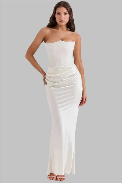 Yara™ | Robe Satin Vintage - Élégance - Molinse