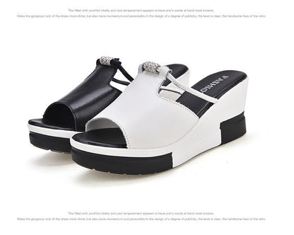 Sandales femme compensées ultra-légères