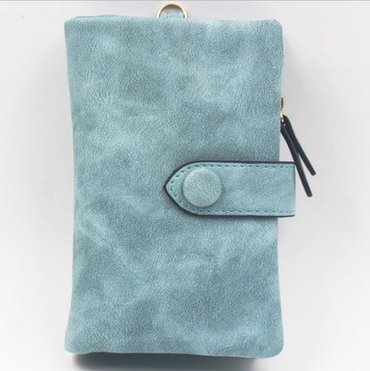 Petit Portefeuille en cuir À trois volets - Molinse