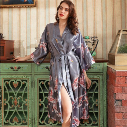 Ensemble Kimono en fausse soie - Molinse