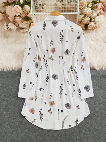 Robe florale élégante