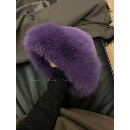 Chapeau seau en fourrure - Molinse