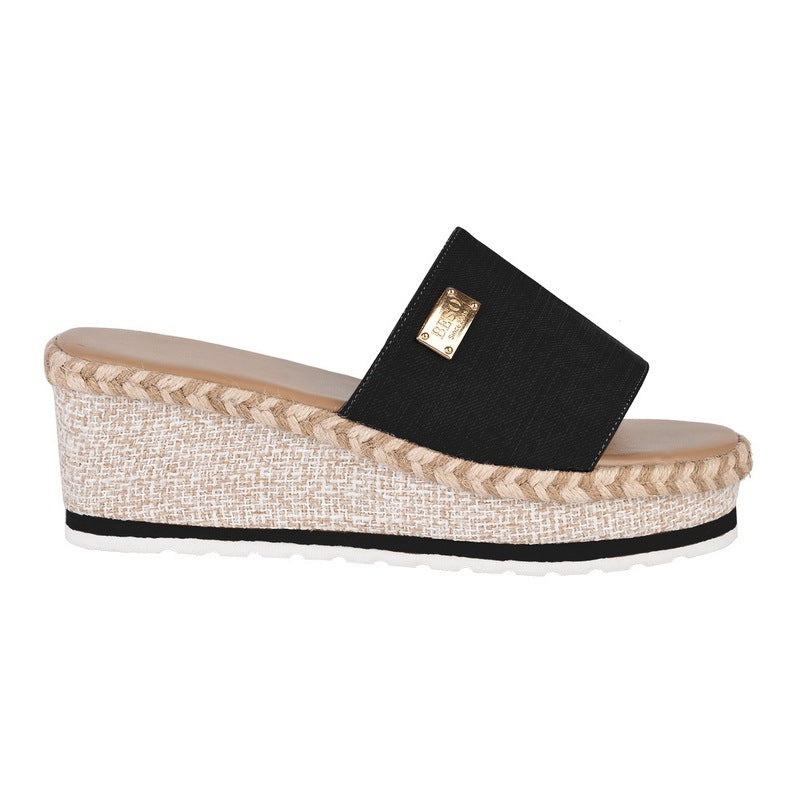 Tongs à Semelle Compensée pour Femme - Molinse