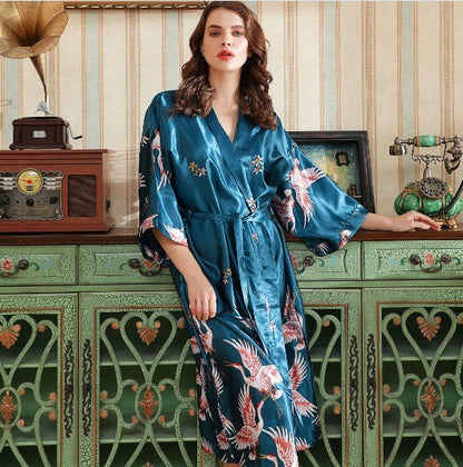 Ensemble Kimono en fausse soie - Molinse