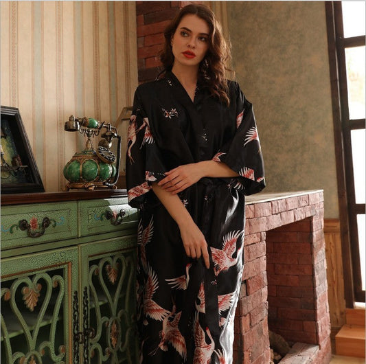 Ensemble Kimono en fausse soie - Molinse