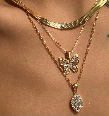 Collier en acier titane - Molinse