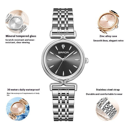 Montre Raffinée à Cadran Inspiration Marbre - Molinse