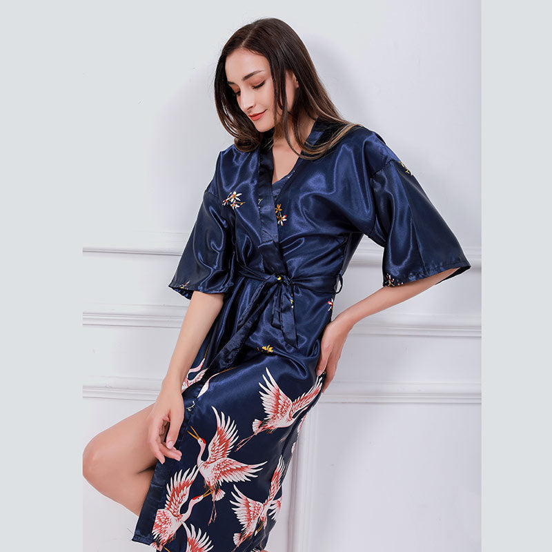 Ensemble Kimono en fausse soie - Molinse