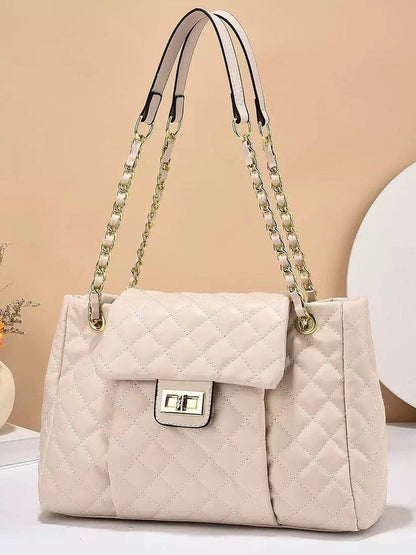 Sac messager à bandoulière avec chaîne