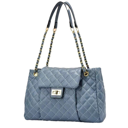 Sac messager à bandoulière avec chaîne