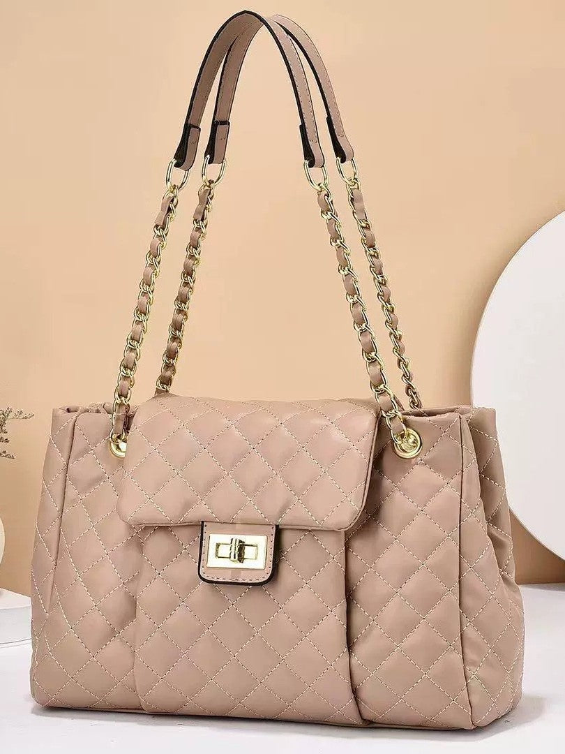 Sac messager à bandoulière avec chaîne