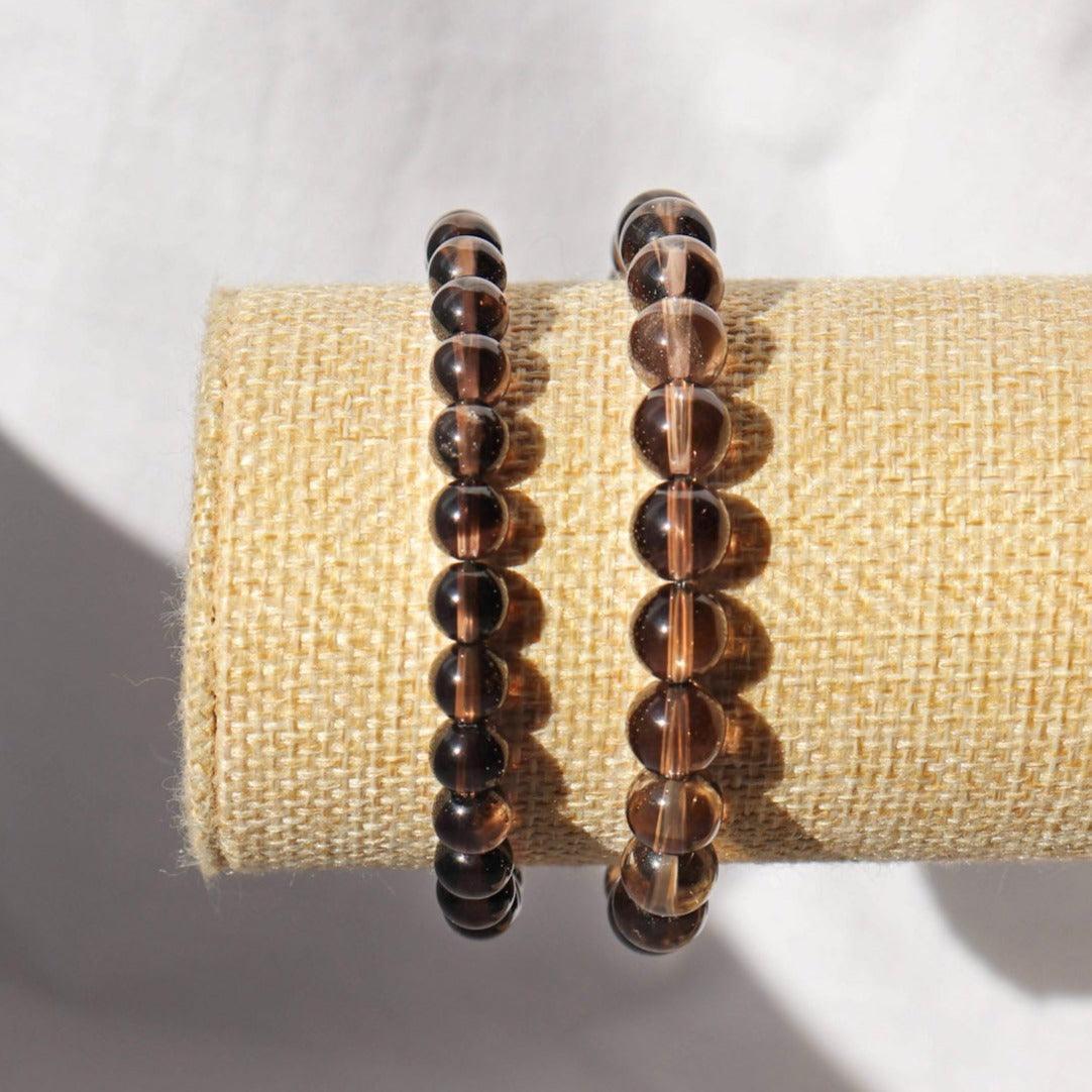 Smoky Quartz Bracelet ✦ Surpass yourself and conquer your fears-1