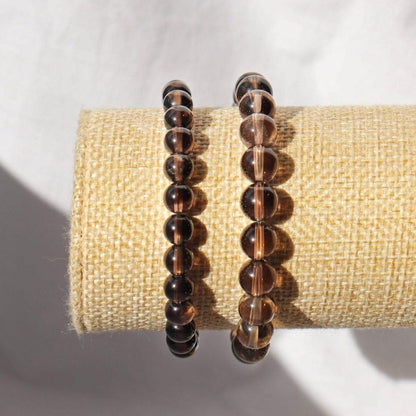 Smoky Quartz Bracelet ✦ Surpass yourself and conquer your fears-1