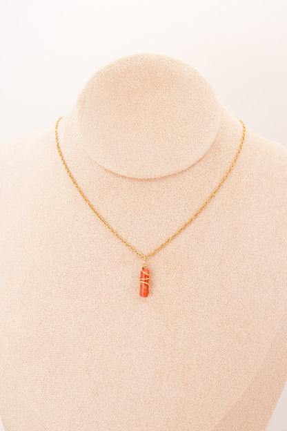 Pendant | Mini Jade Pillars “Plum Blossoms”