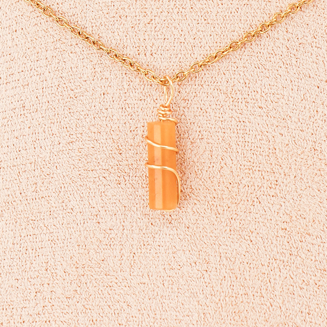 Pendant | Mini Jade Pillars “Plum Blossoms”