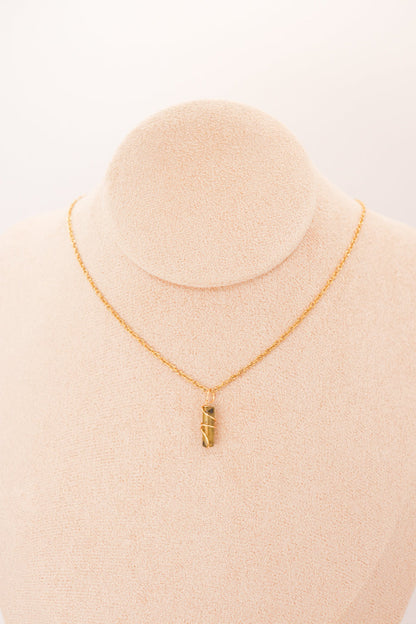 Pendant | Mini Jade Pillars “Plum Blossoms”