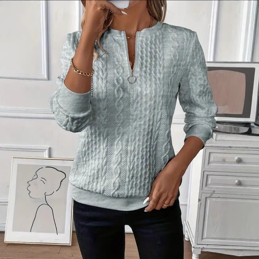 Mystique™  Elégant pull zippé - Molinse